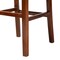 Baxton Studio Racquel Modern Bohemian Natural Rattan and Mahogany Wood Bar Stool 217-12735-ZORO - alternate 5